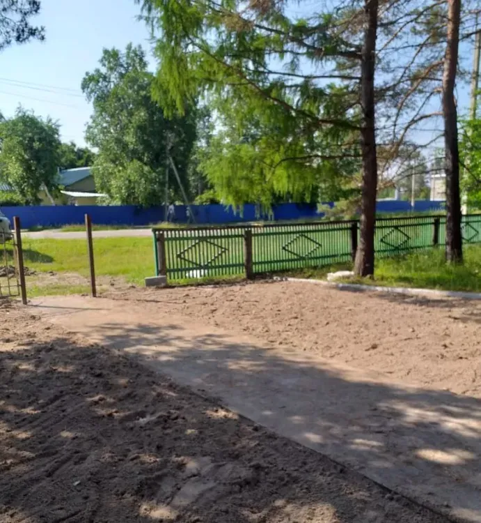 В парке отдыха амурского села появятся зона для костра и тренажеры