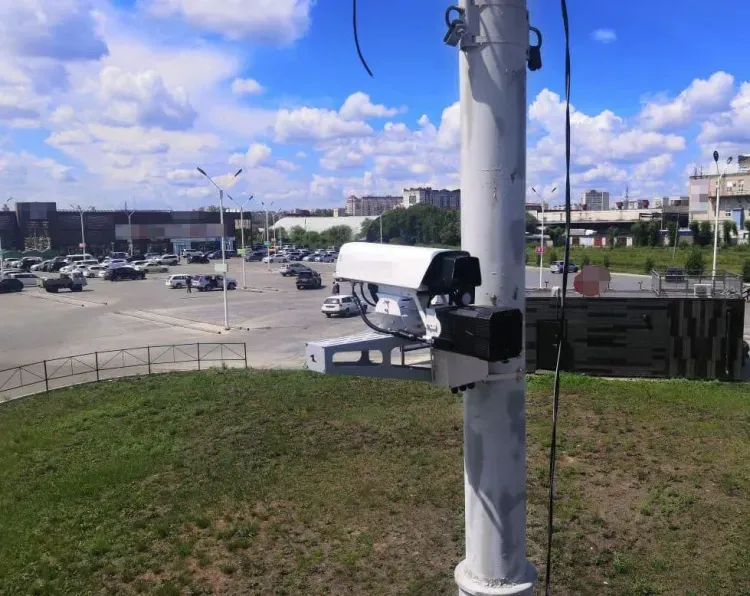 Камеры фиксации нарушений установили в районе благовещенского ТЦ "Флагман"