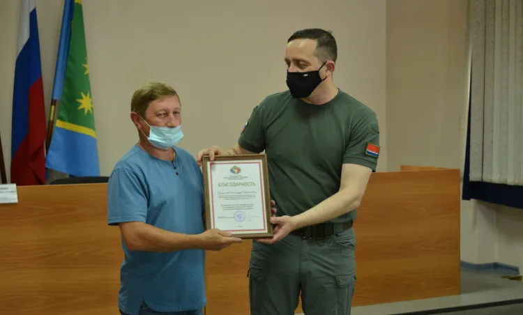 За работу в паводок наградили пятерых жителей Шимановского района