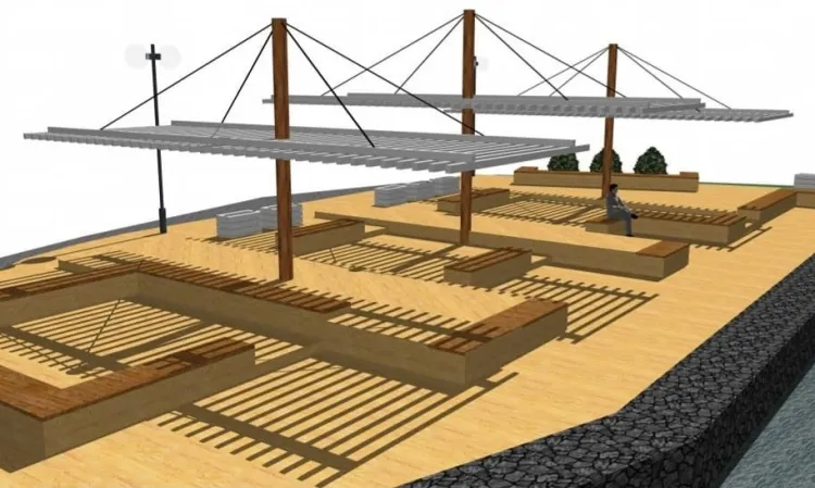 Пирс у водоема построят в благовещенском парке Дружбы 