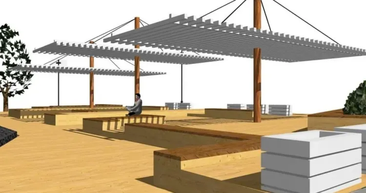 Пирс у водоема построят в благовещенском парке Дружбы 
