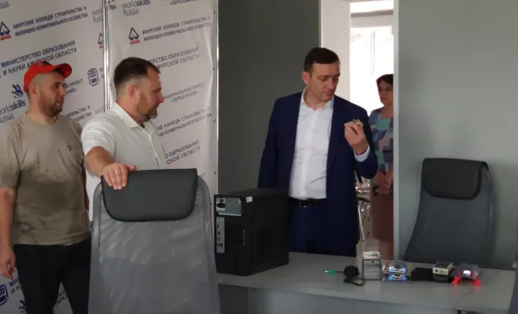 В колледже Благовещенска строят новые площадки для сдачи экзаменов