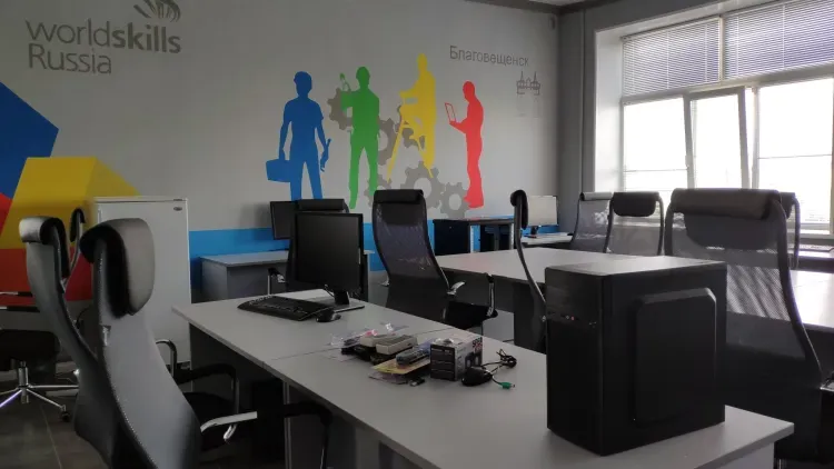 В колледже Благовещенска строят новые площадки для сдачи экзаменов