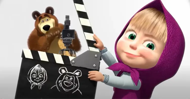 "Маша и Медведь" стал самым популярным детским мультсериалом в мире, опередив "Свинку Пеппу"