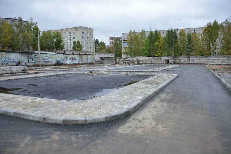 В Тынде вышли на финишную прямую работы по устройству автогородкам