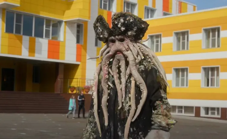 Пират Дейви Джонс пришел на избирательный участок в Камчатском крае