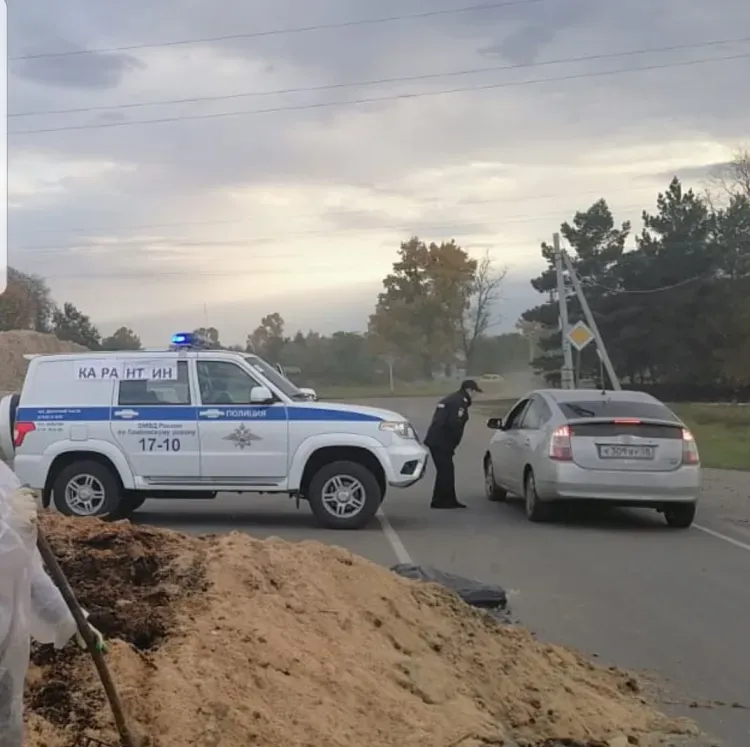 Проезд между селами на время карантина перекрыли в Амурской области