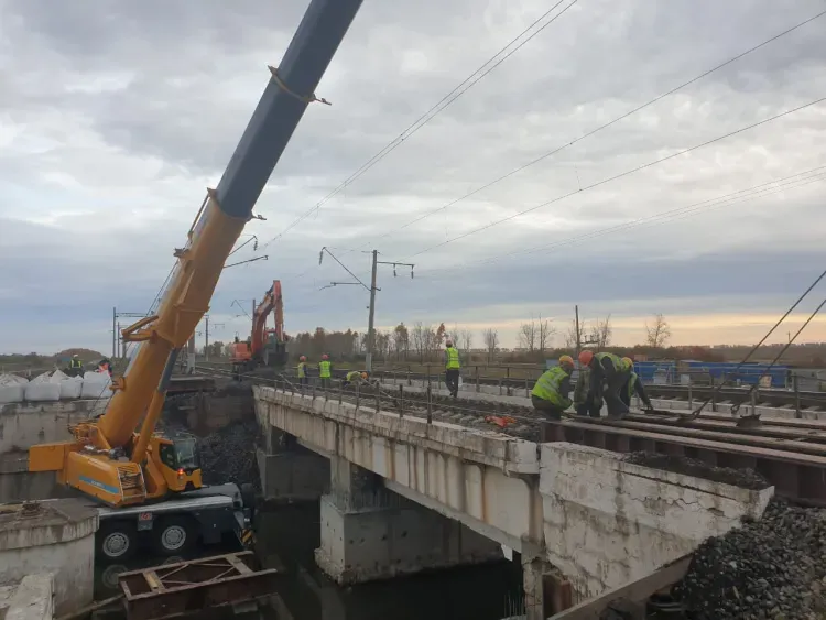 Два железнодорожных моста реконструируют на перегоне Арга – Серышево ЗабЖД 