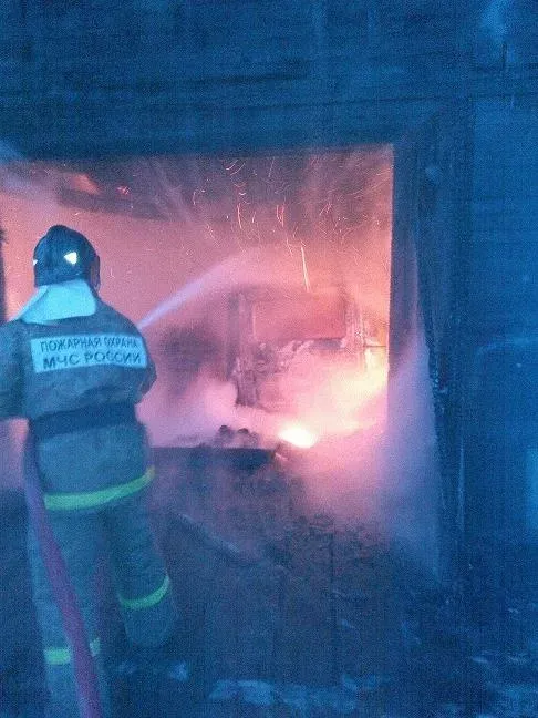 Гараж и баня горели в Приамурье