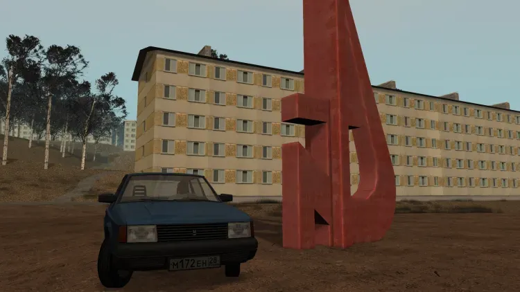 Город в Амурской области перенесли в компьютерную игру GTA