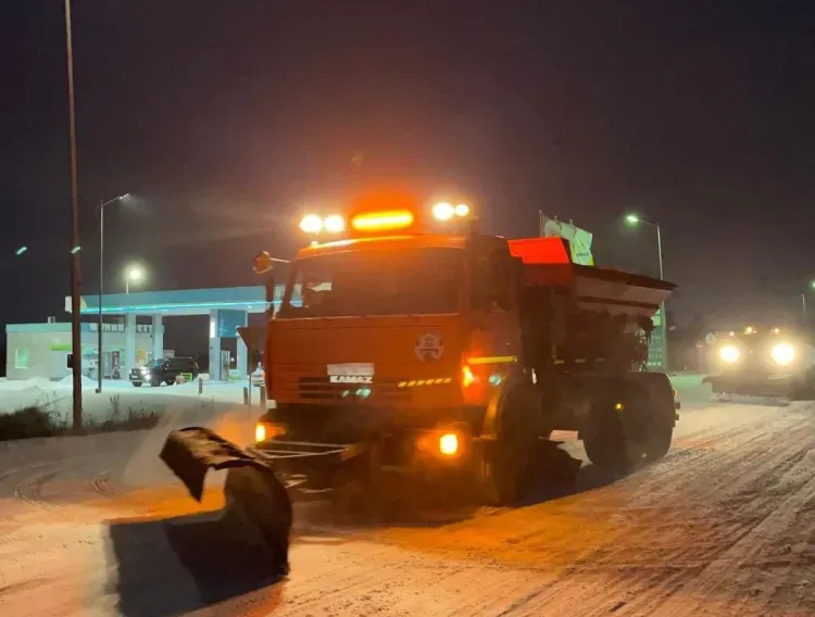 Рейсы автобусов отменили из-за сложных условий на дорогах области