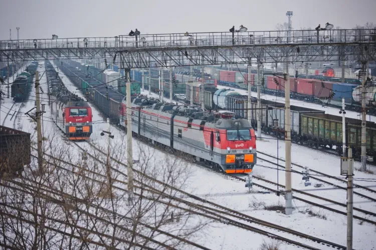 Погрузка грузов на ЗабЖД выросла на 5,6% в ноябре 2021 года