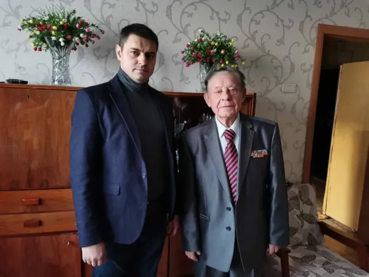 Юбилей отметил единственный ветеран Великой Отечественной войны в Тынде