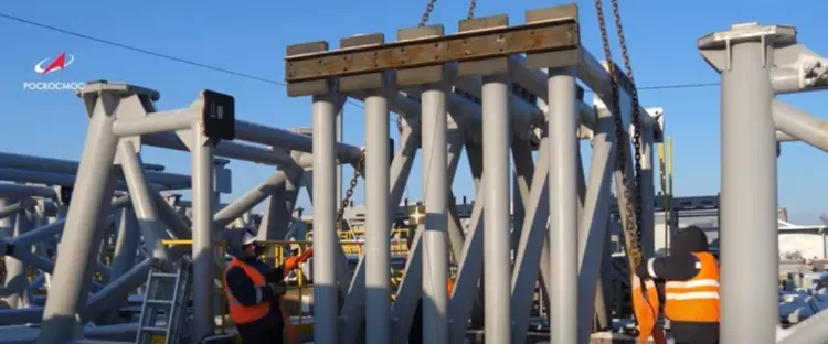 Части заправочной башни для ракеты "Ангара" завезли на космодром Восточный