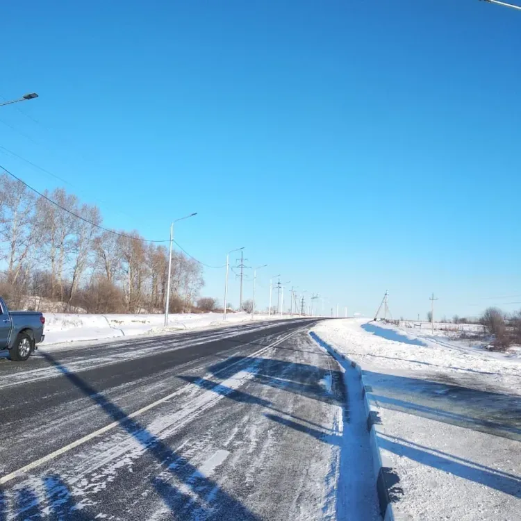 Участок между федеральной и региональной трассами отремонтировали в амурском селе