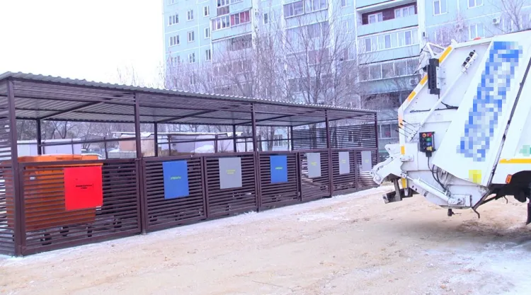 Площадки для раздельного сбора мусора появились в Благовещенске