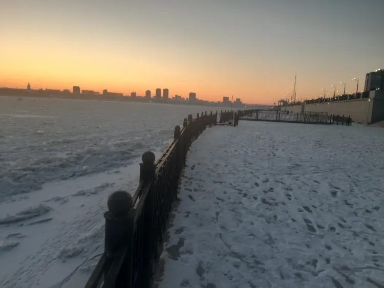 В Амурской области 19 января сохраняется морозная, ясная погода