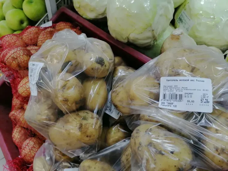 Дефицит картофеля из-за наводнения отразился на ценах в Амурской области