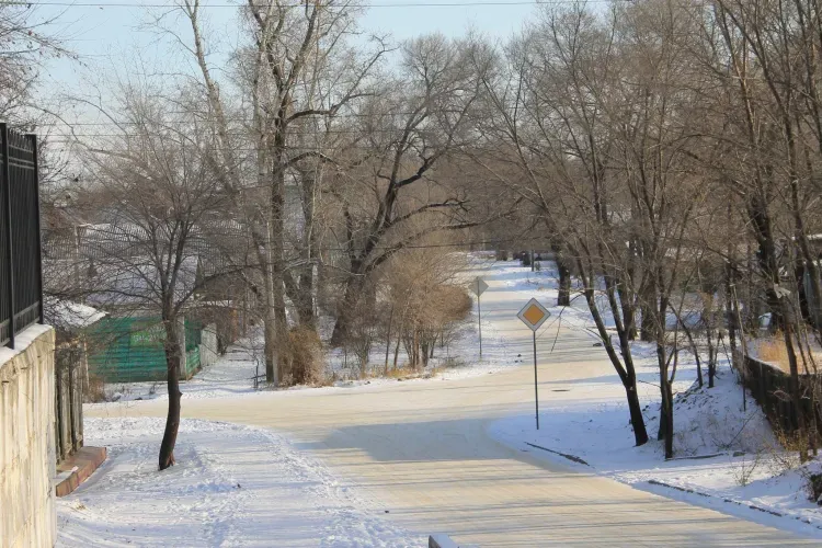 На территории Амурской области 17 февраля преимущественно без осадков