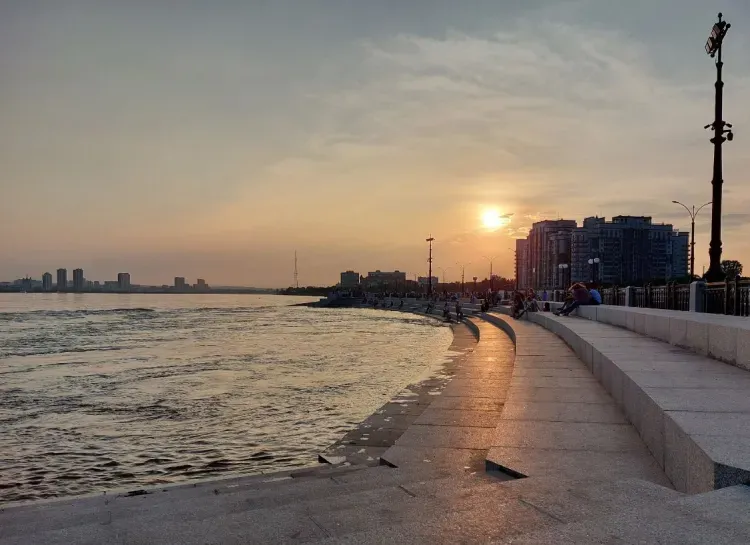 "Стрелку" Зеи и Амура для туристов предложили сделать в Благовещенске