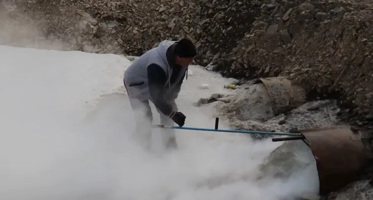Парогенератор для разморозки труб и кюветов появился в Сковородинском районе