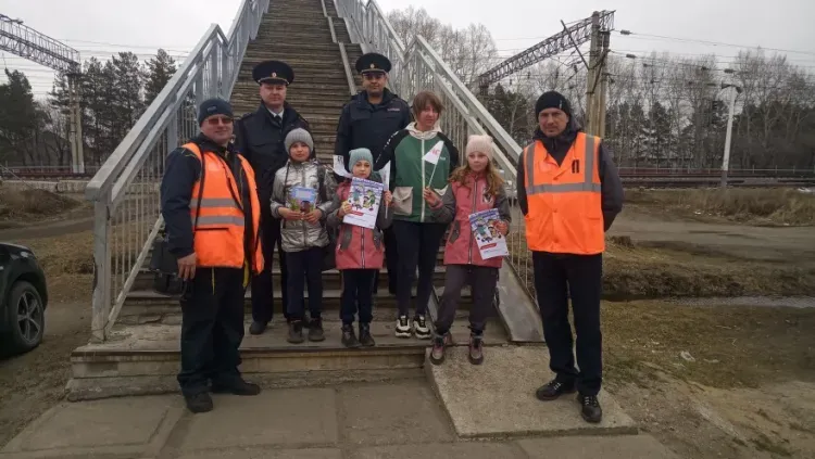 Железнодорожники провели профилактическую работу с нарушителями на станции Серышево