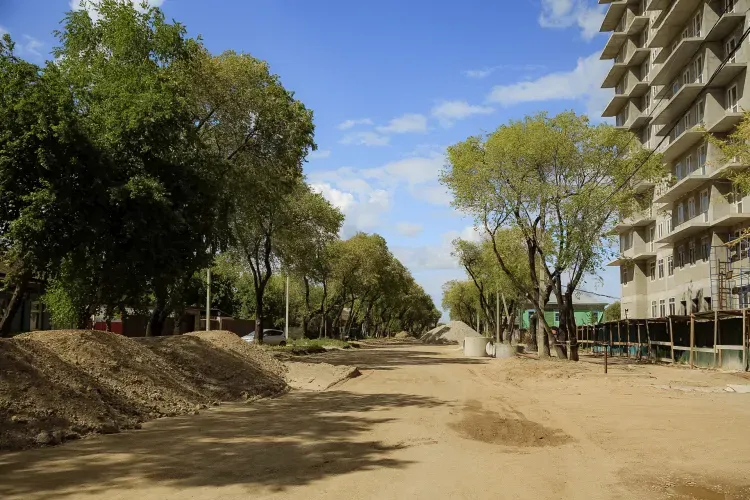 Два участка на улице Мухина в Благовещенске откроют для транспорта в июле