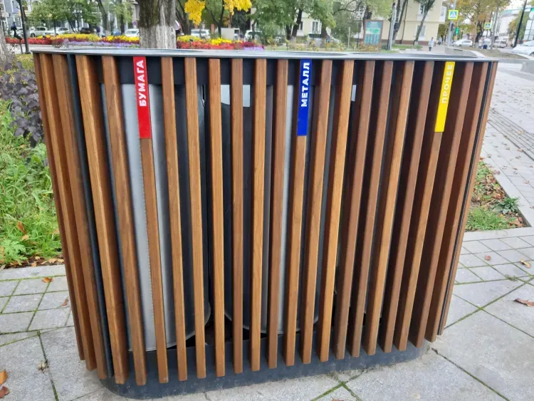 Площадки для раздельного сбора мусора увеличатся в Благовещенске