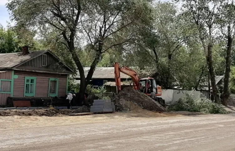 Ремонт улицы Мухина продолжается в Благовещенске