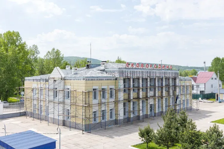 Капитальный ремонт вокзала станции Сковородино завершится в сентябре