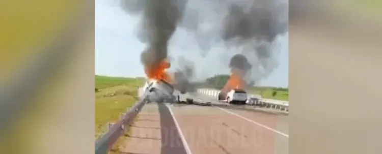 Пять человек погибли в огненных ДТП в Амурской области 