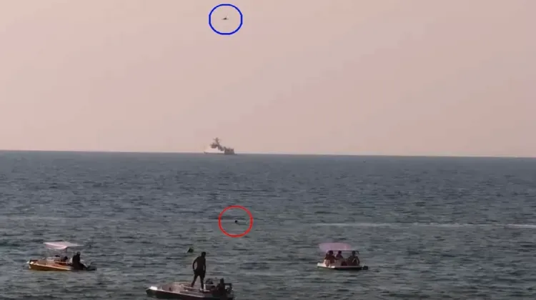 Беспилотник спас тонущего в море человека в Анапе