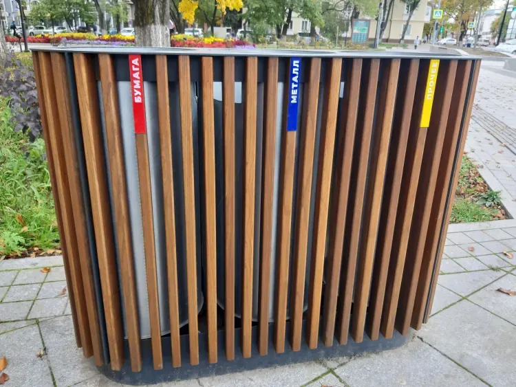 Евроконтейнеры для сортировки отходов установят в амурских селах