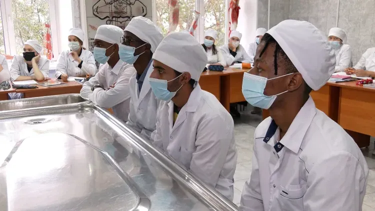 Будущие врачи из Африки - об учебе в Благовещенске, падежах и русской еде 