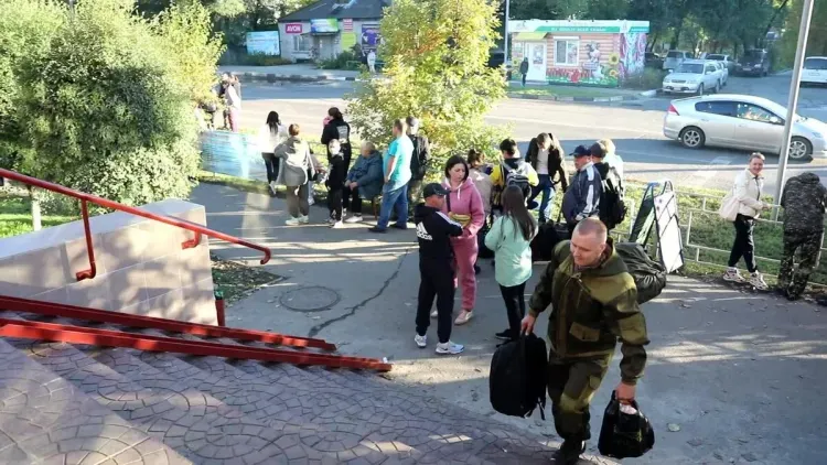 Мобилизованные отправились в мотострелковое соединение Амурской области