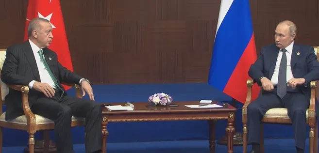 Переговоры Путина и Эрдогана начались в Астане