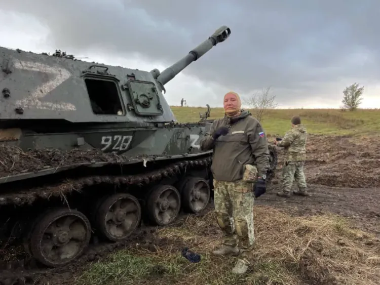 Фото на передовой в Запорожской области показал экс-глава Роскосмоса Рогозин 