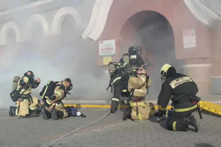 Учения по ликвидации последствий ракетного удара прошли в Амурской области