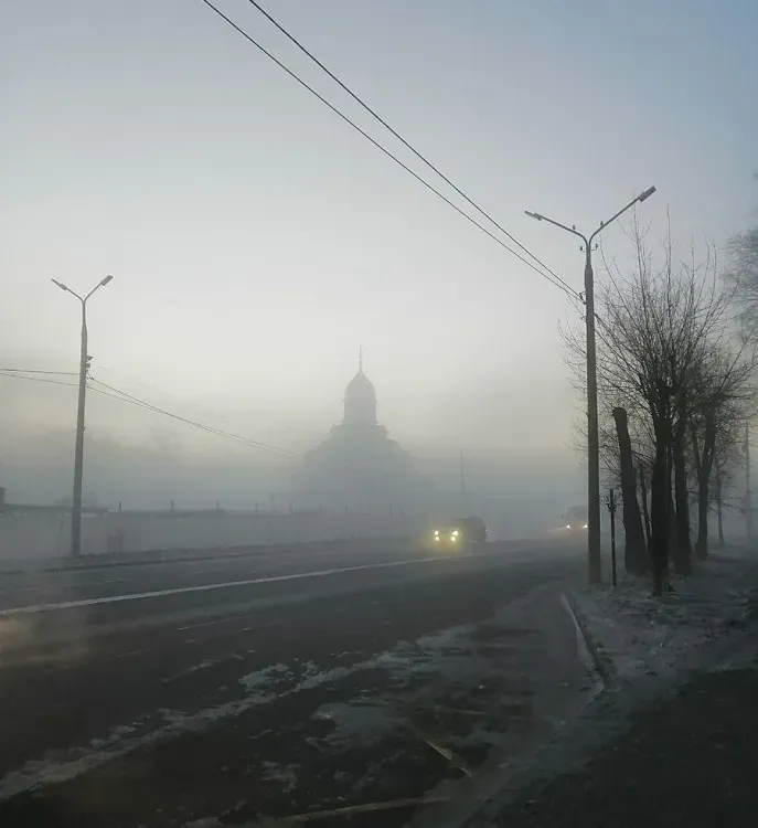 Рекорд сильных морозов 43-летней давности побит в Белогорске