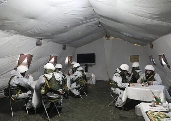 Новые пункты обогрева в сильный мороз открыли для амурских военнослужащих