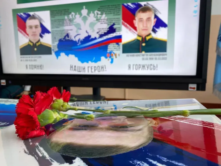 Парта, посвященная погибшим в СВО офицерам, появилась в лицее Благовещенска