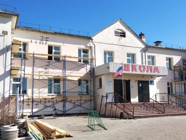 Школу после наводнения капитально ремонтируют в Благовещенском округе