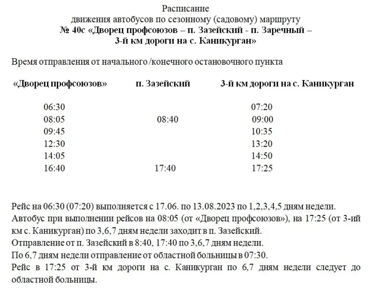Садоводческие маршруты Благовещенска заработают в начале мая