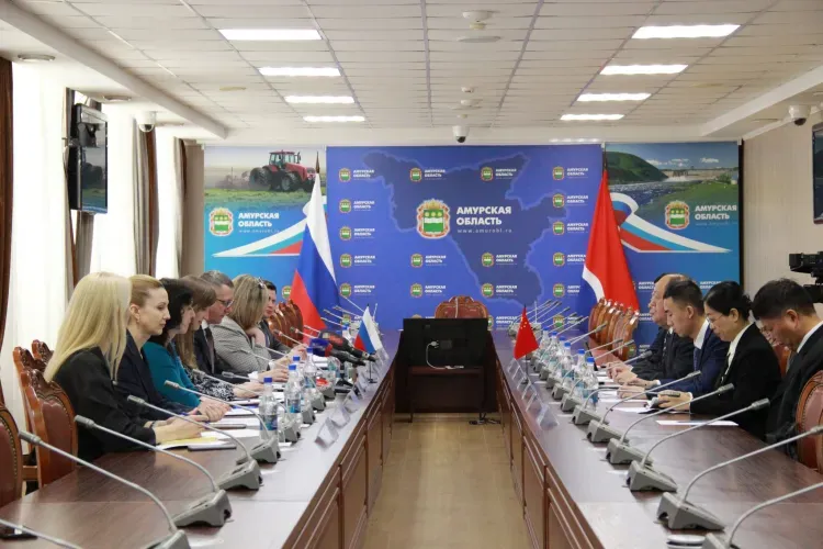 Делегация правительства Хэйхэ прибыла в Амурскую область впервые после пандемии