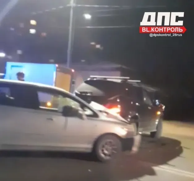 В Благовещенске водитель авто, потерявший сознание, попал в ДТП и умер