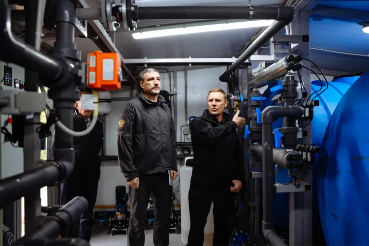 Станцию очистки воды в Октябрьском районе построили по поручению губернатора