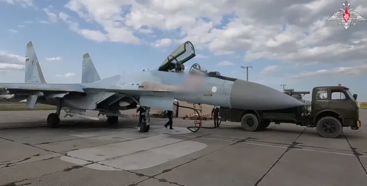 Уничтожение украинского самолета экипажем Су-35 ВКС России показало Минобороны