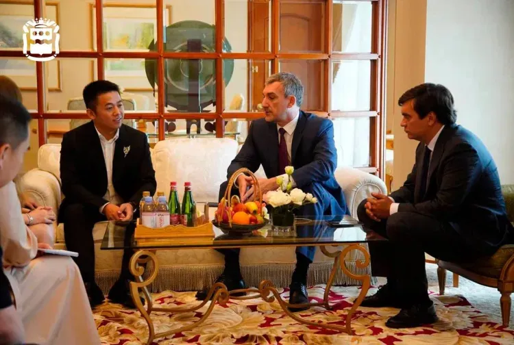 Василий Орлов обсудил сотрудничество региона с китайской корпорацией