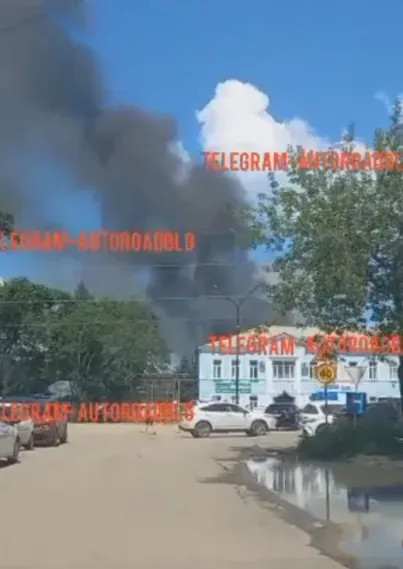 Котельная загорелась в Благовещенске