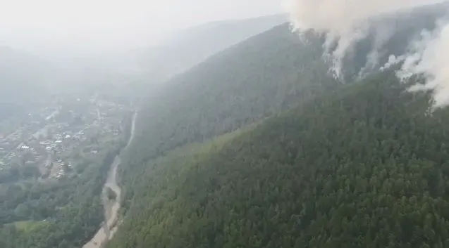 150 возгораний произошло на границе Амурской области и Якутии